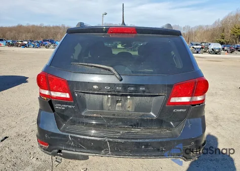 2012 Dodge Journey Crew из США, поврежденный, VIN 3C4PDDDG6CT354601